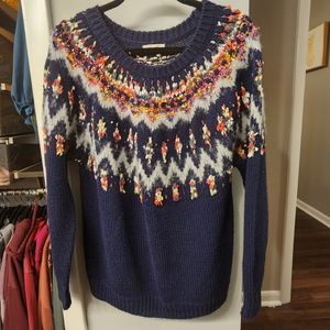 Blue maurices sweater